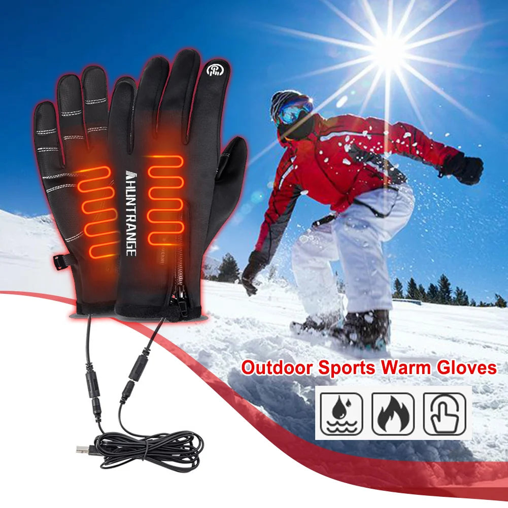 Electric Heated Touchscreen Gloves