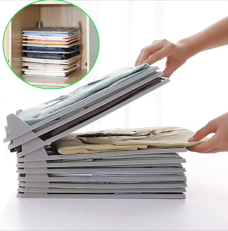 Stackable Clothes Organizer Board