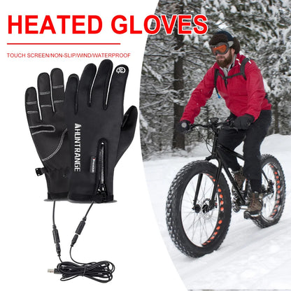 Electric Heated Touchscreen Gloves