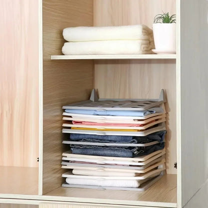 Stackable Clothes Organizer Board