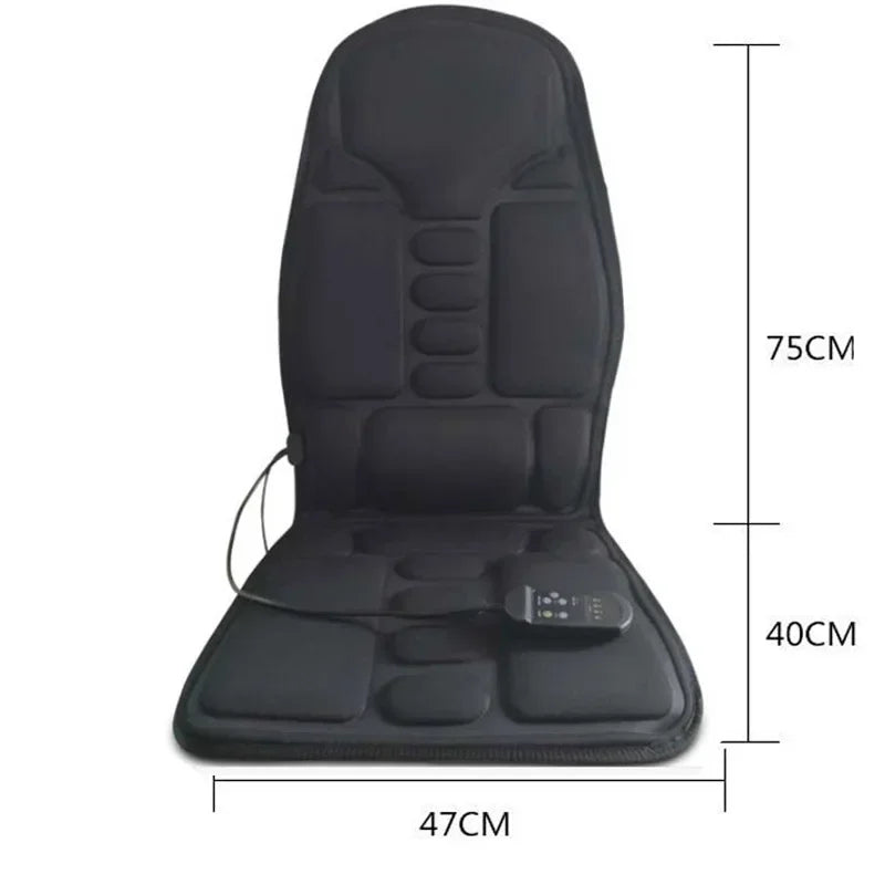 Multi-Mode Vibrating Massage Chair Pad