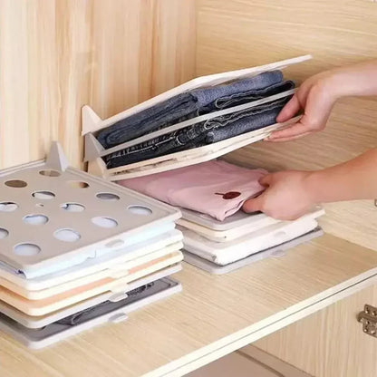 Stackable Clothes Organizer Board
