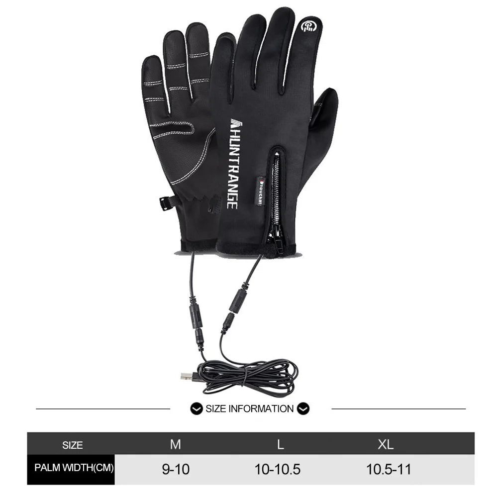 Electric Heated Touchscreen Gloves