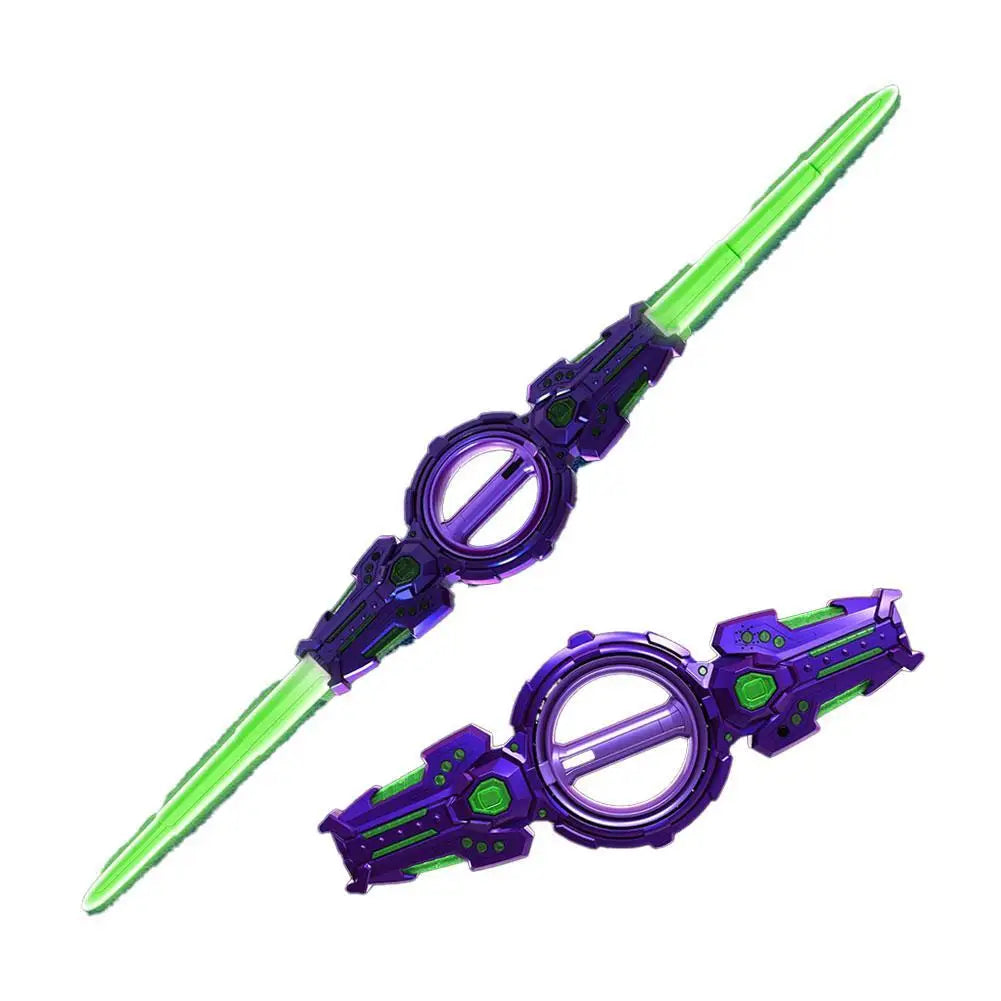 Toy Double Ended Retractable Double Edged Lightsaber