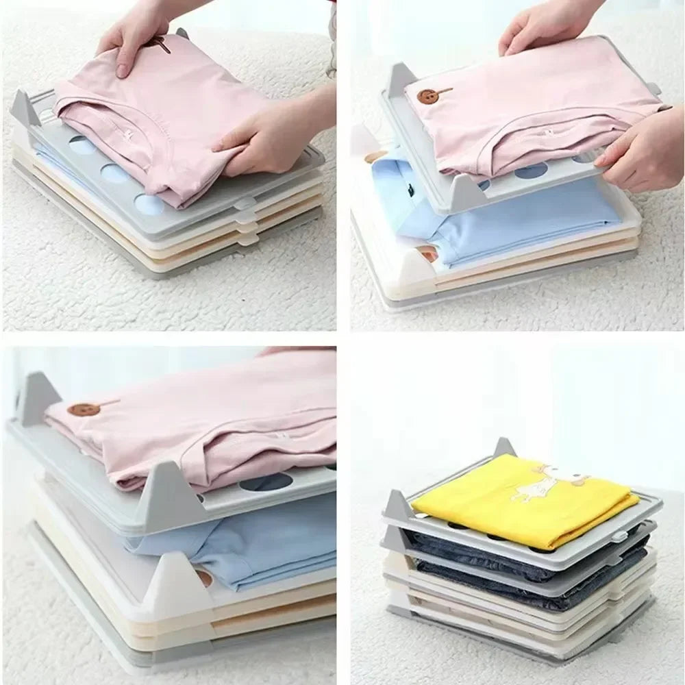 Stackable Clothes Organizer Board