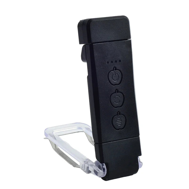 Book Light USB Rechargeable 3 Colors & 5 Brightness 1800K-6000K Reading Light Clip-on Read Lamp Bookmark Night Light Book Lamp
