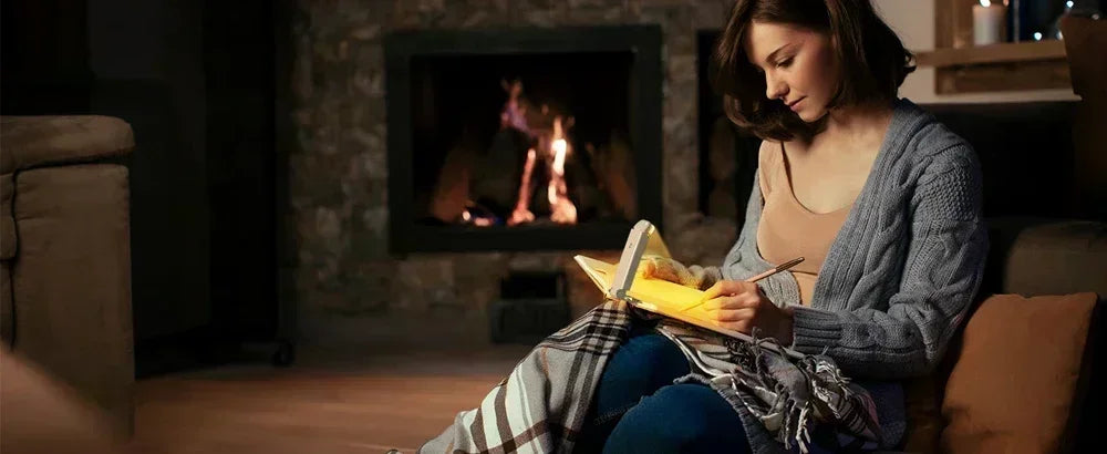 Book Light USB Rechargeable 3 Colors & 5 Brightness 1800K-6000K Reading Light Clip-on Read Lamp Bookmark Night Light Book Lamp