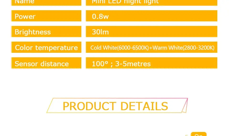 LED Night Light Motion Sensor EU US Plug Lamp Nightlights For Children Bedroom Decoration Hallway Stairs WC Bedside Night Lamp