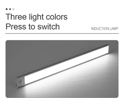 Night Light Led Light Under Cabinet Light Motion Sensor night light Closet Light Cabinet Kitchen Lighting Magnetic night light