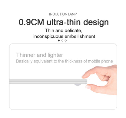 Night Light Led Light Under Cabinet Light Motion Sensor night light Closet Light Cabinet Kitchen Lighting Magnetic night light